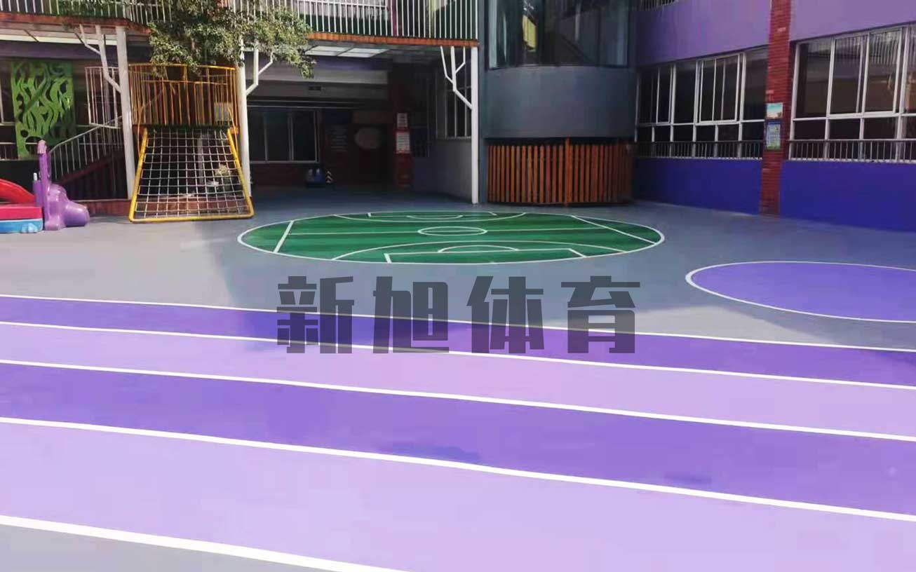 epdm場(chǎng)地施工后變黃