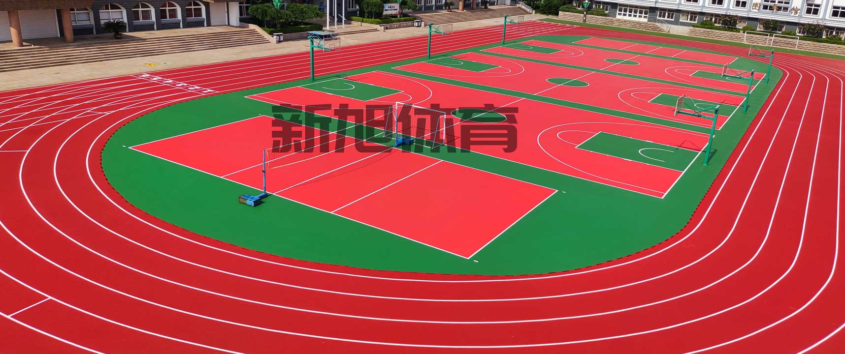 硅pu籃球場(chǎng)翻新還是重建